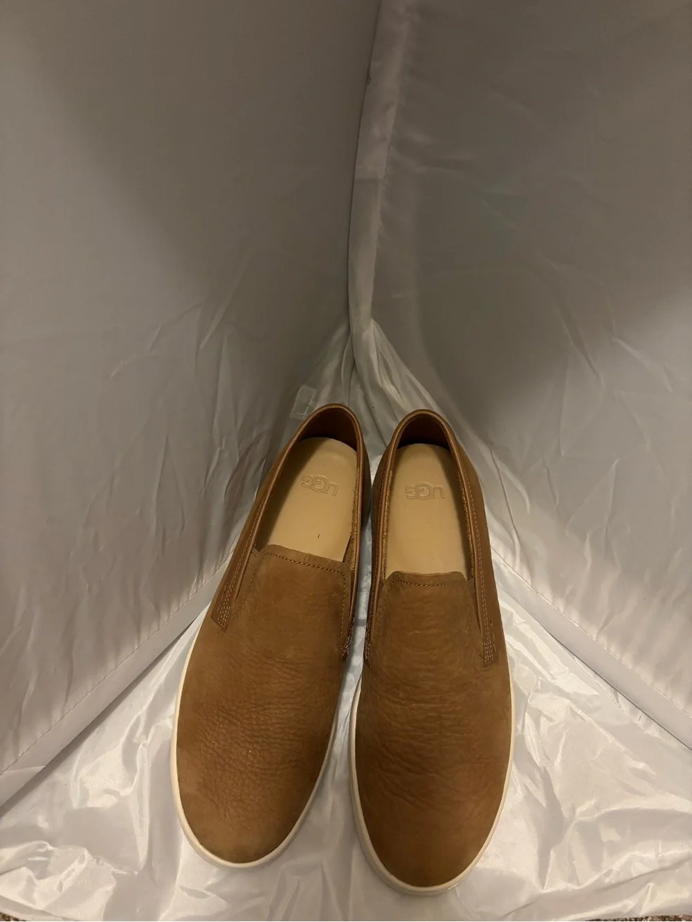 UGG Men’s Slip-On Loafers in Chestnut